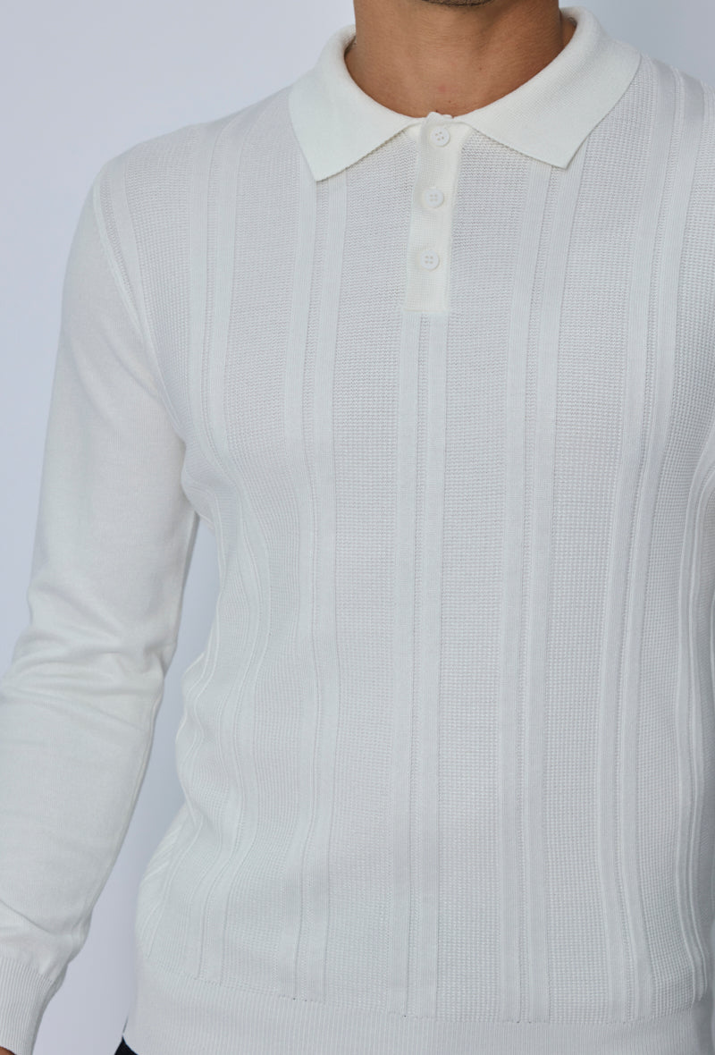 Polo tricot élégant