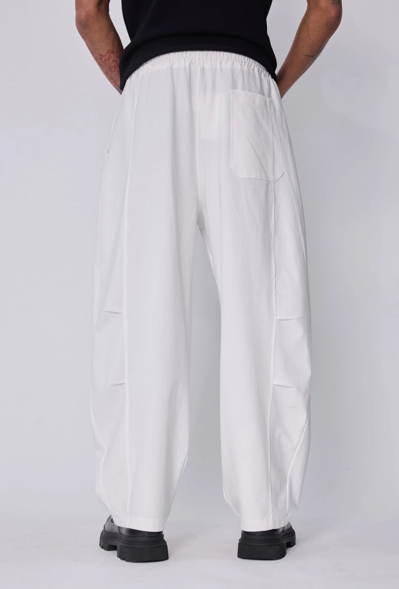 Pantalon large à cordons