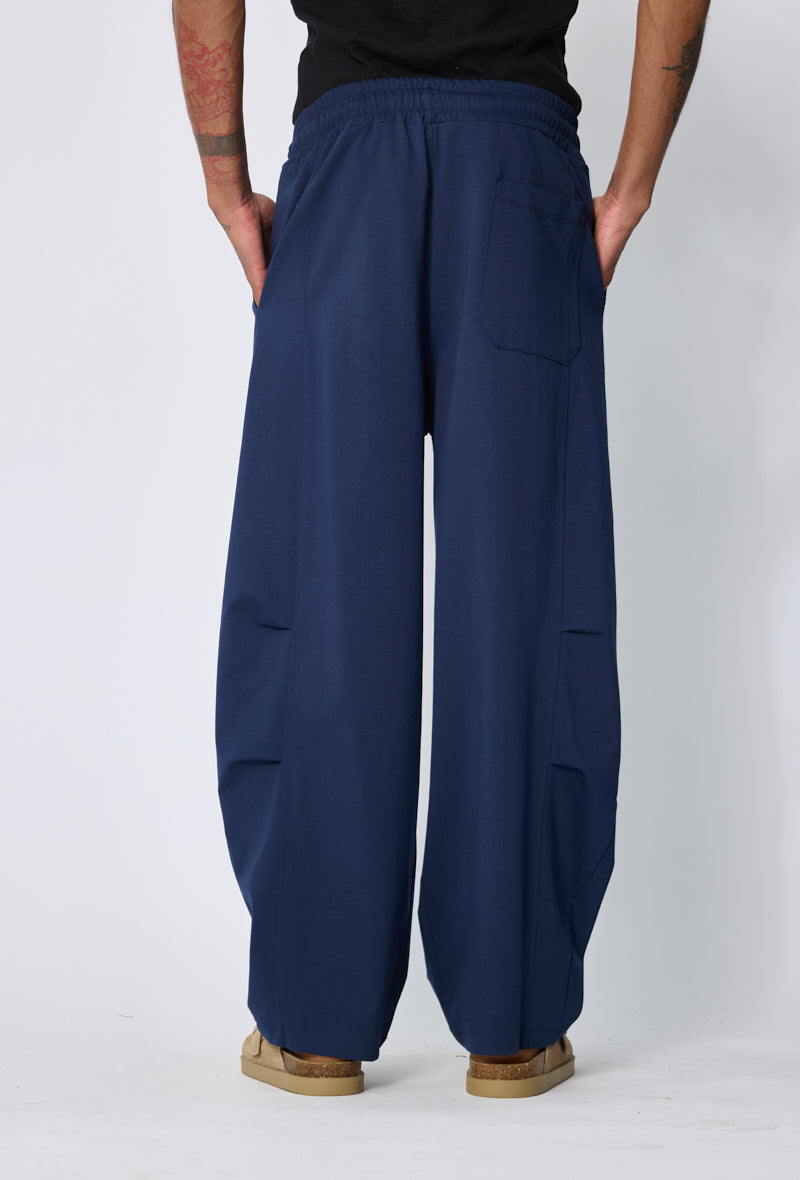 Pantalon large cordon casual
