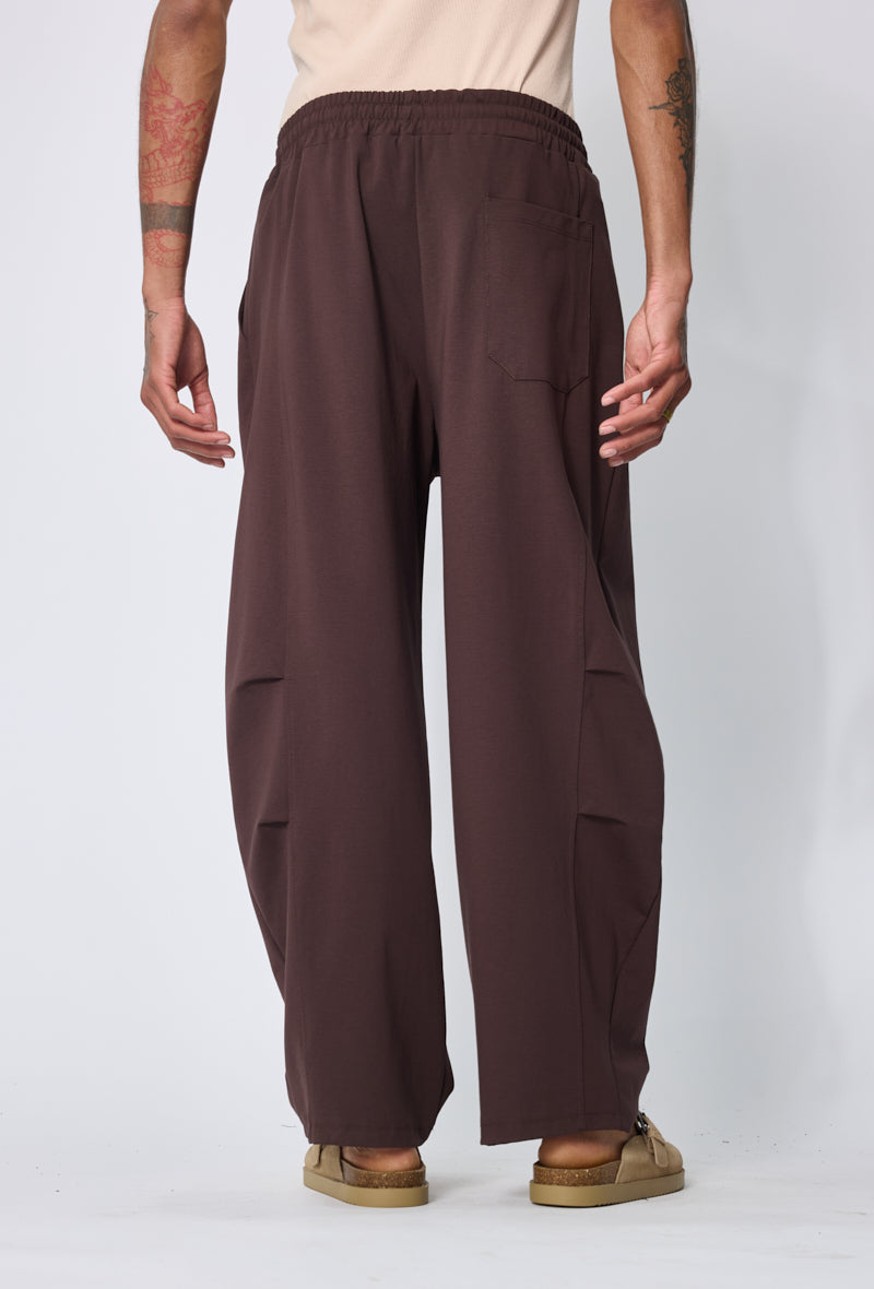 Pantalon large cordon casual