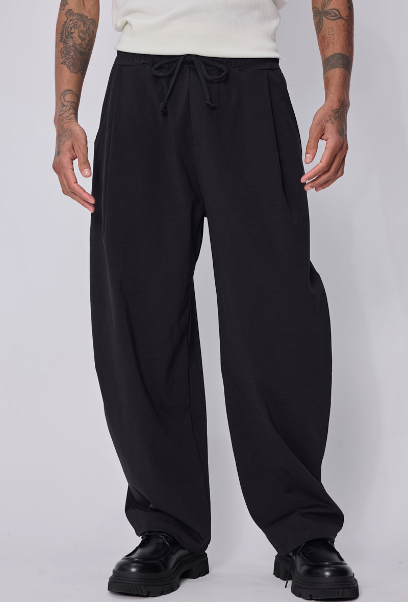 Pantalon large à cordons