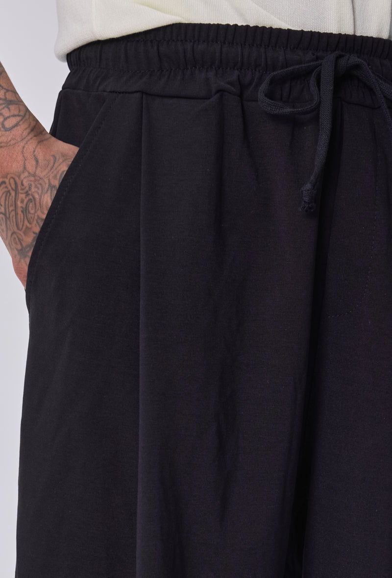 Pantalon large à cordons