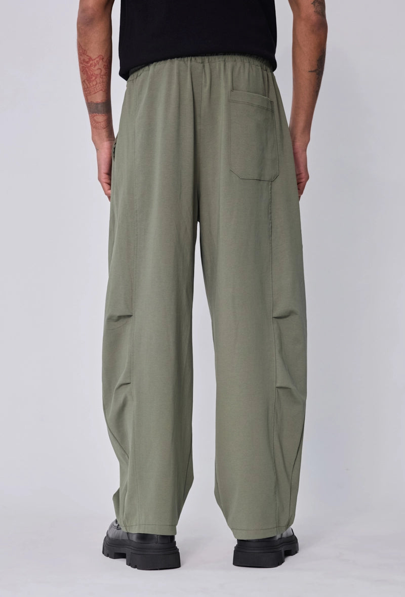 Pantalon large à cordons
