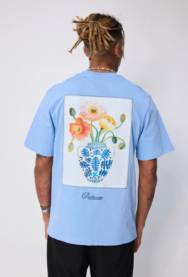 T-shirt à motif recto verso