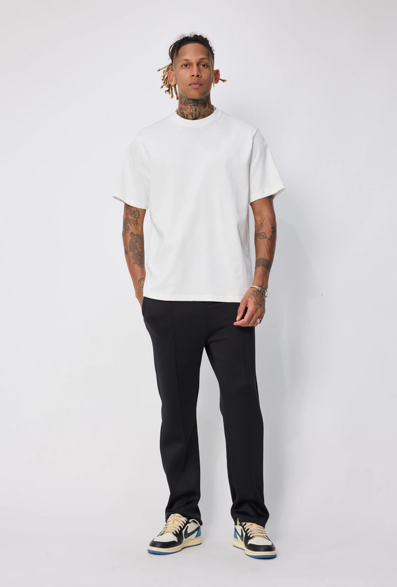 T-shirt uni coupe décontractée