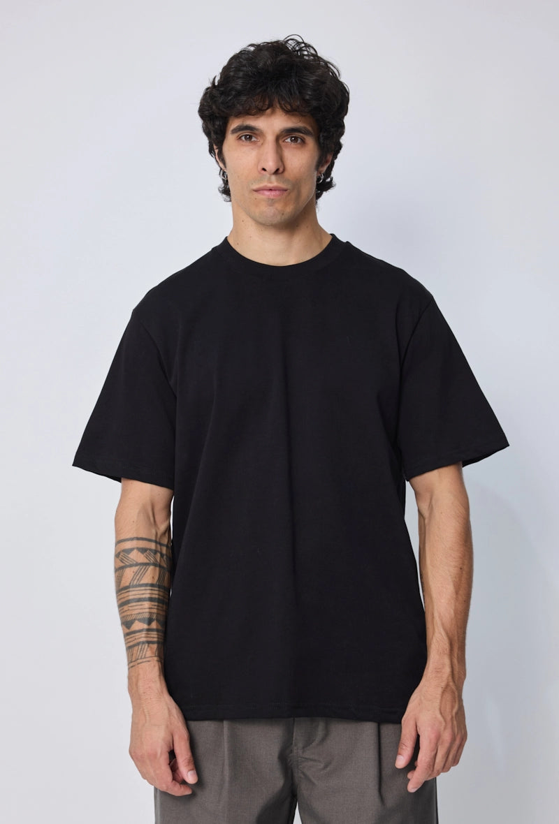 T-shirt uni manches courtes