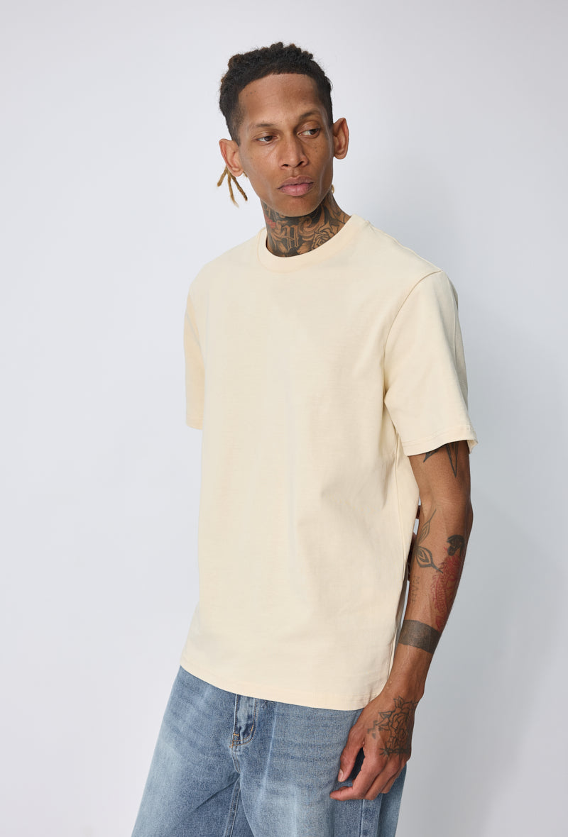 T-shirt col rond oversized