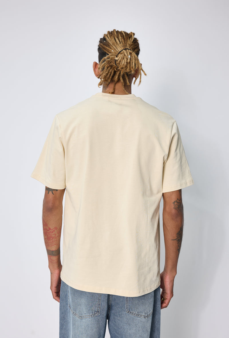 T-shirt col rond oversized