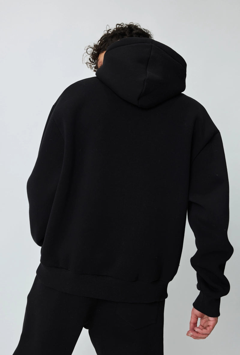 Sweat à capuche à motif