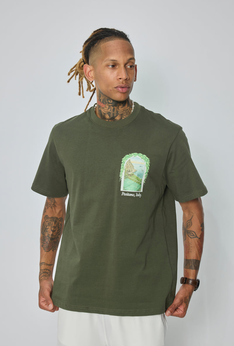 T-shirt graphique positano