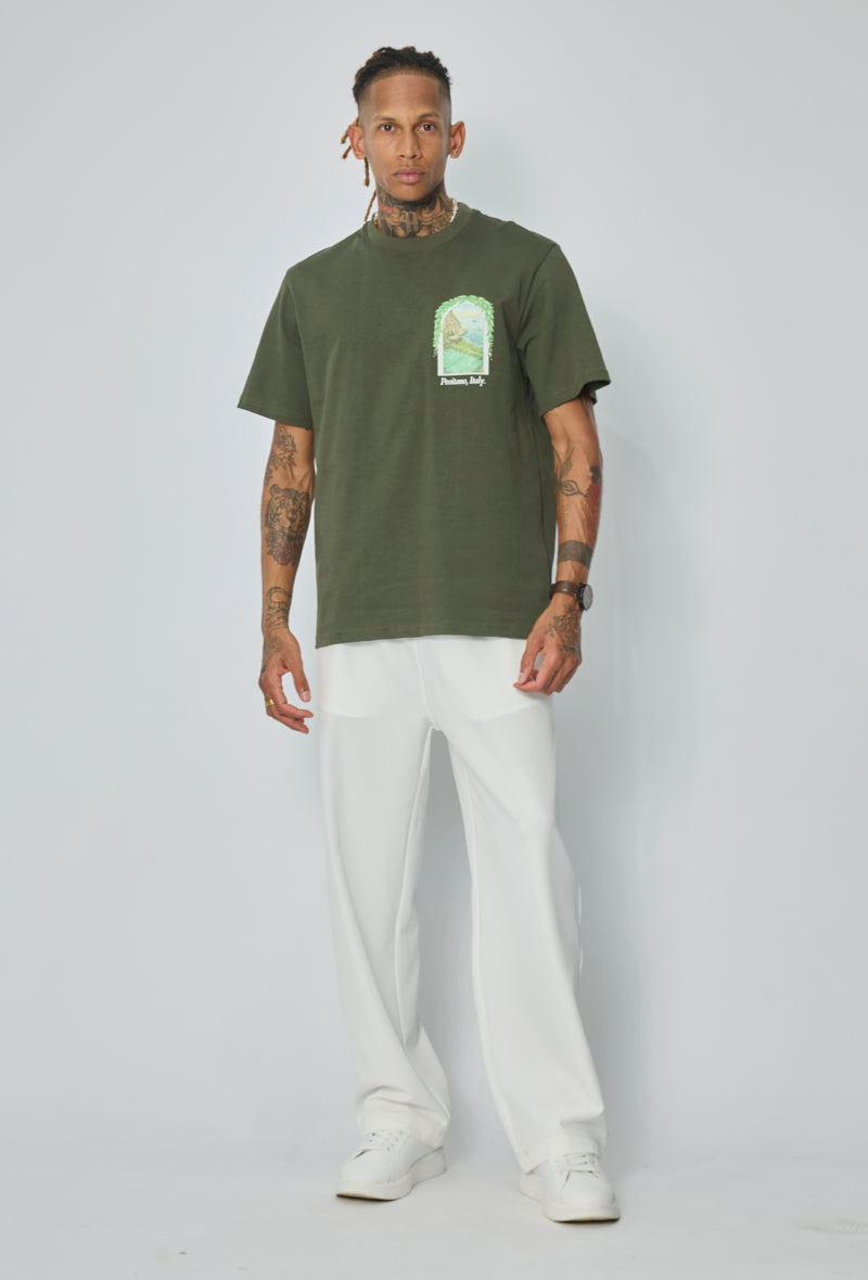T-shirt graphique positano
