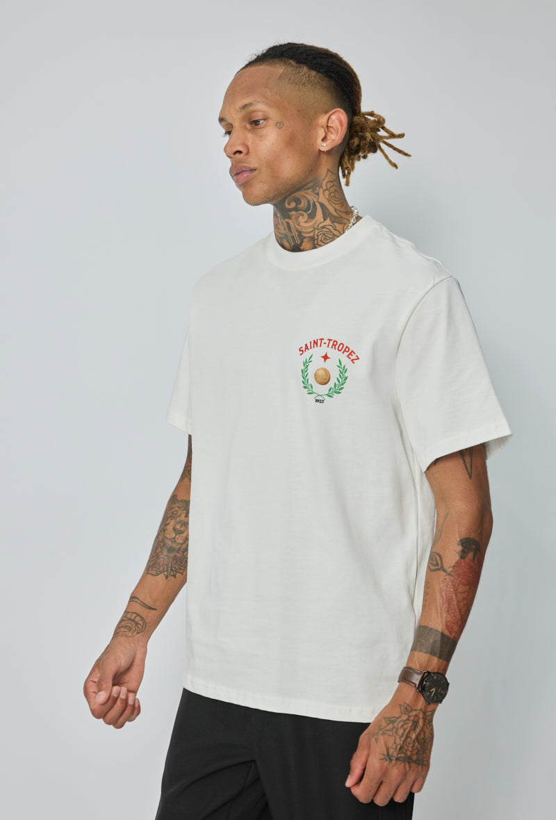 T-shirt col rond graphique