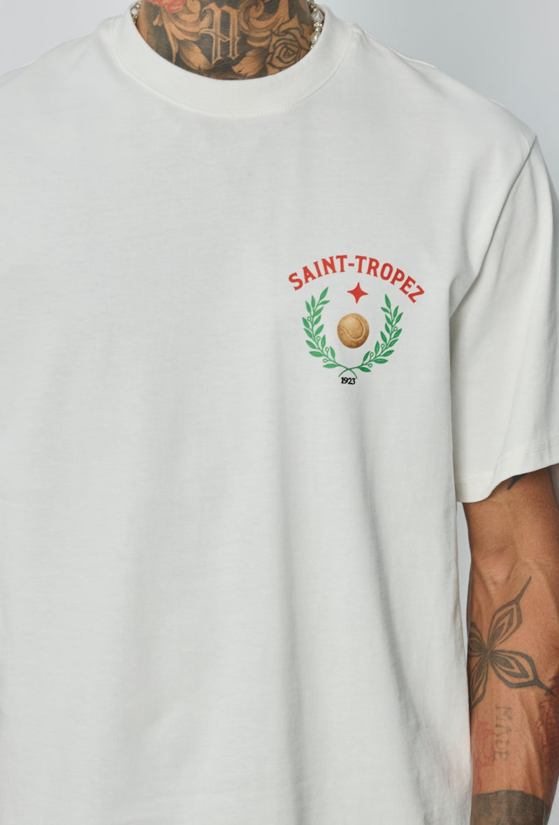 T-shirt col rond graphique