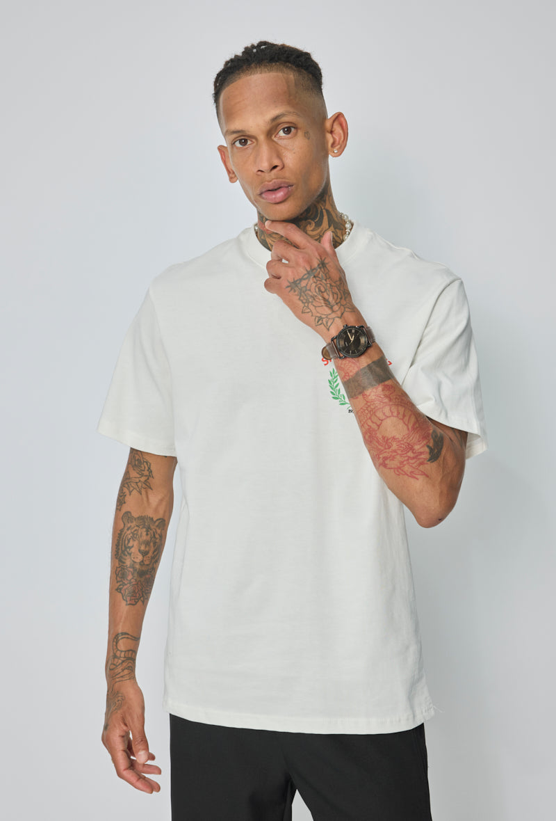 T-shirt col rond graphique