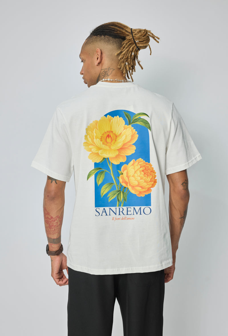 T-shirt graphique floral