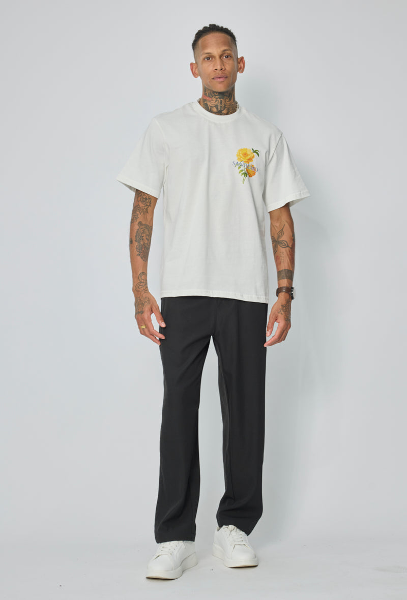 T-shirt graphique floral