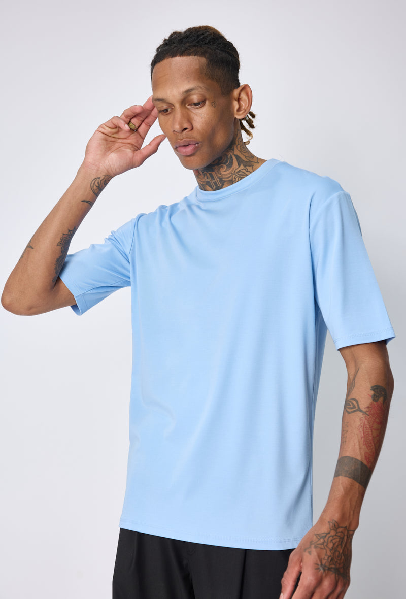 T-shirt col rond oversize