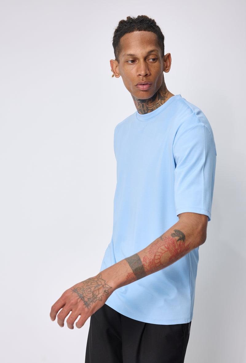T-shirt col rond oversize