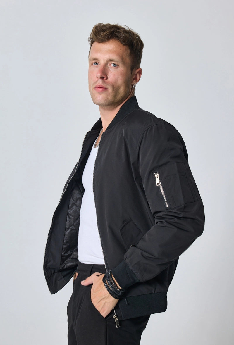 Veste bombers a col revers Frilivin