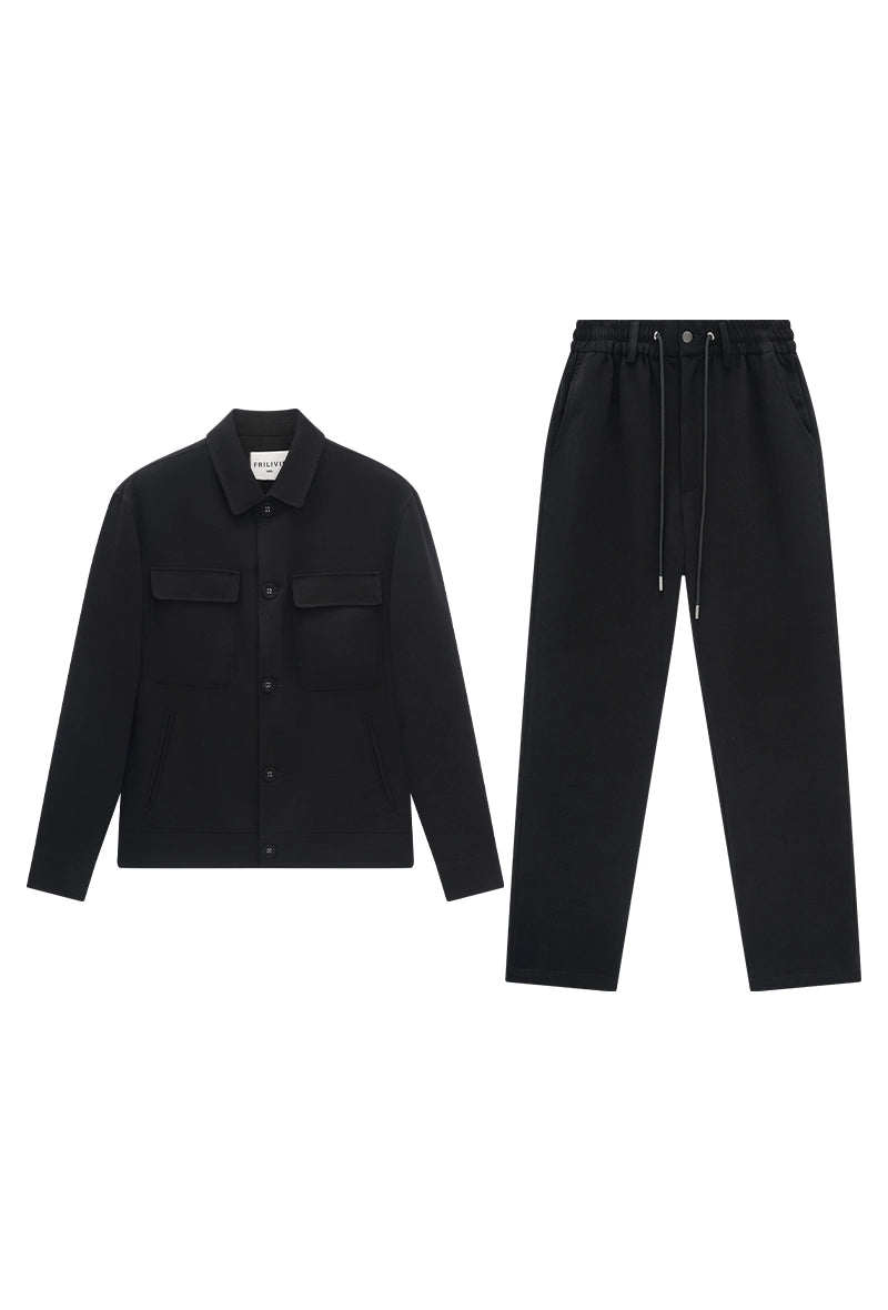 Ensemble pantalon uni