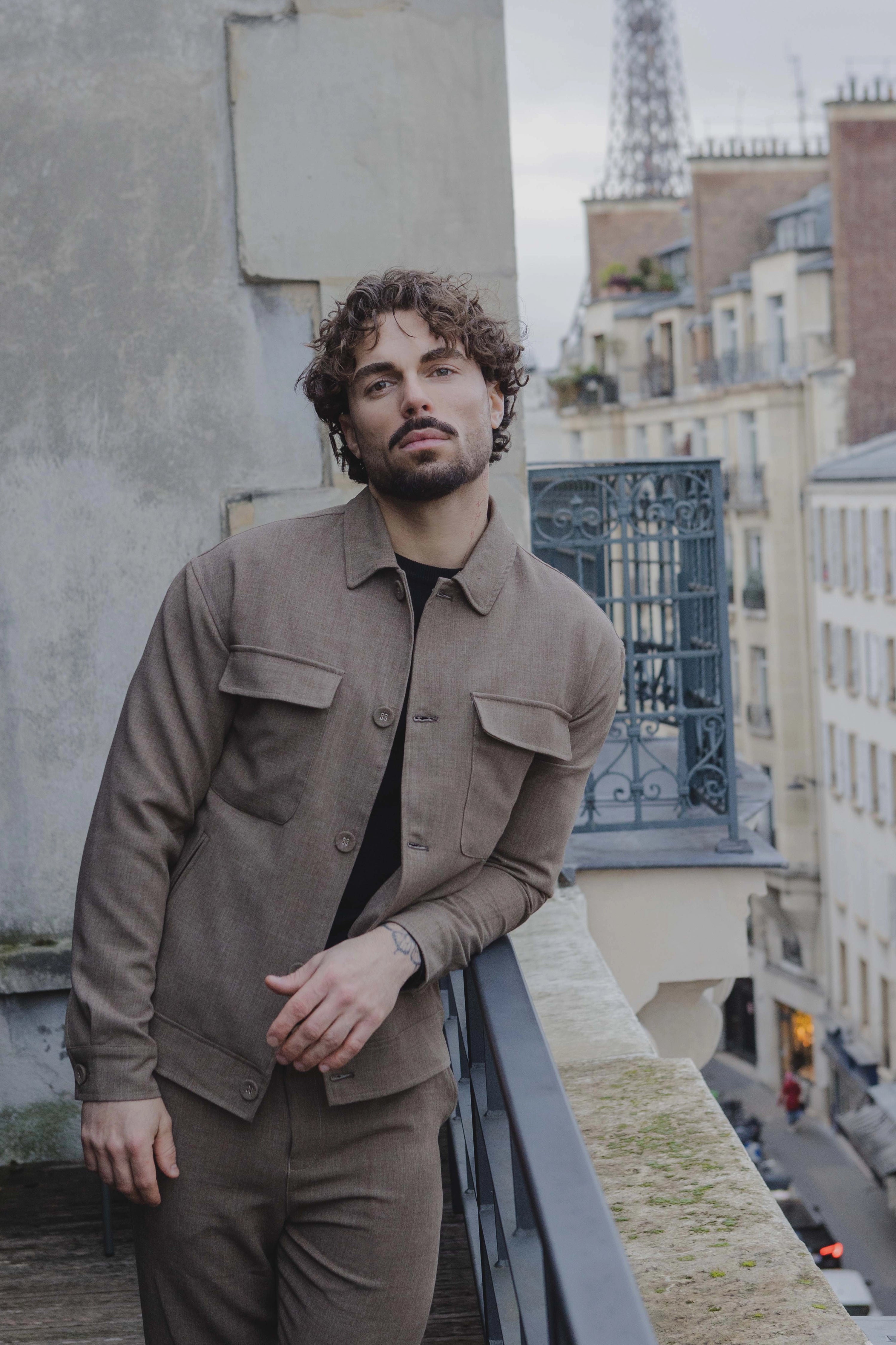 Ensemble pantalon uni