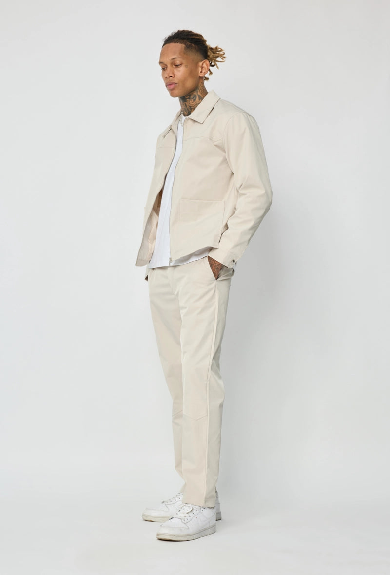 Ensemble veste et pantalon uni