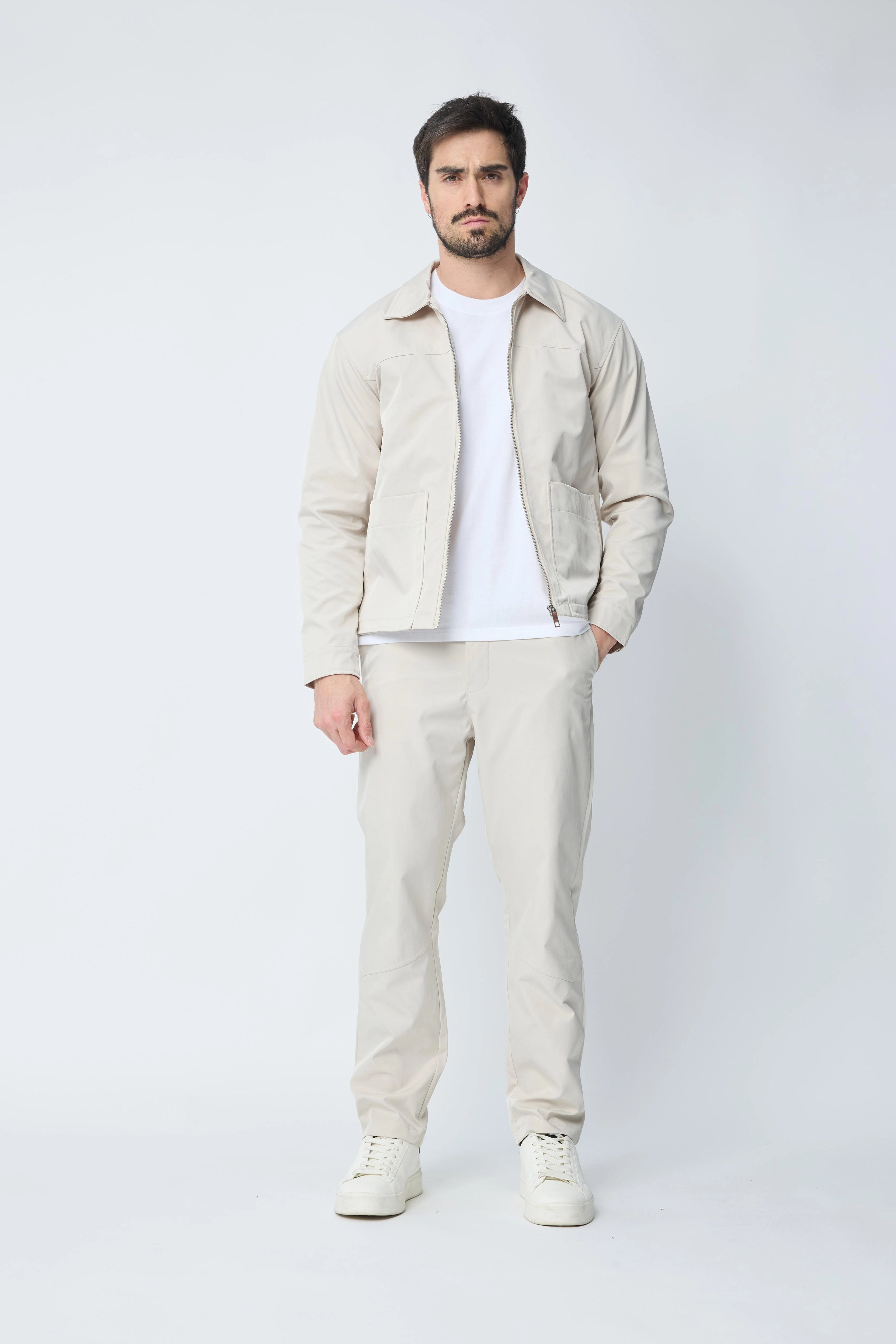 Ensemble veste et pantalon uni