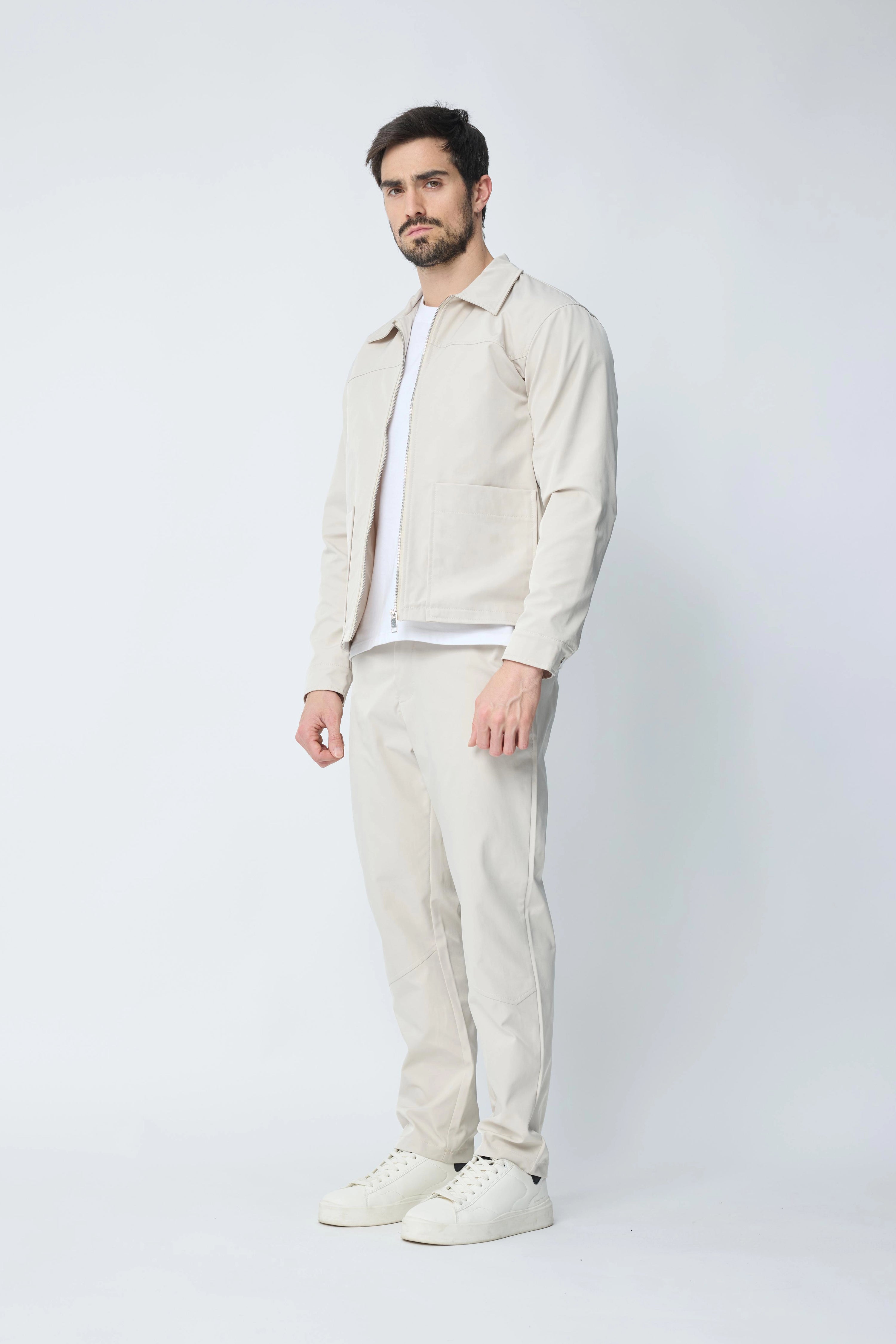 Ensemble veste et pantalon uni