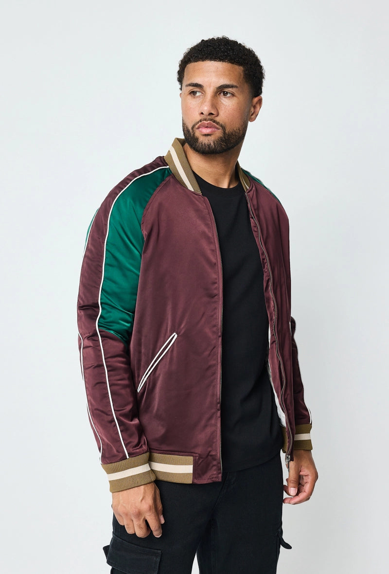 Bomber rouge best sale