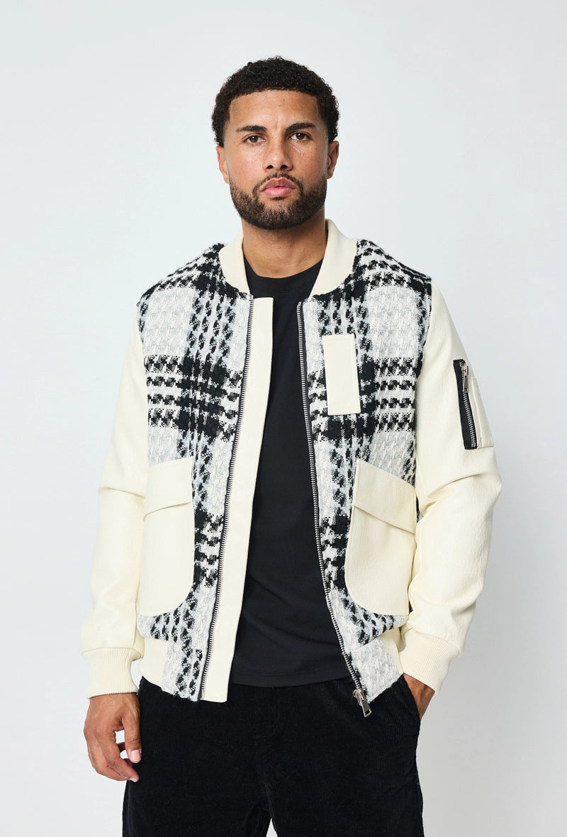 Veste bi matière