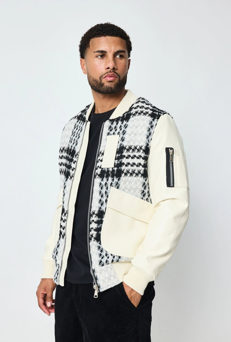 Veste bi matière