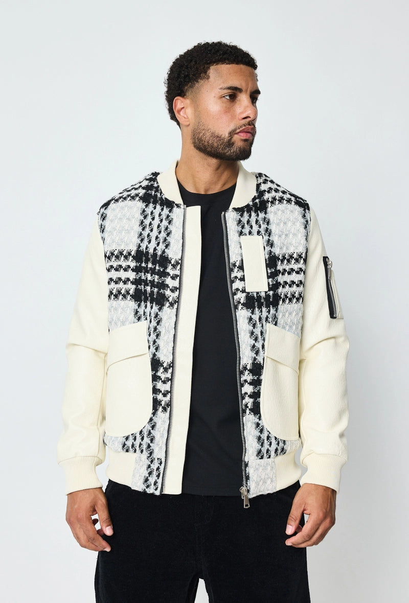 Veste bi matière