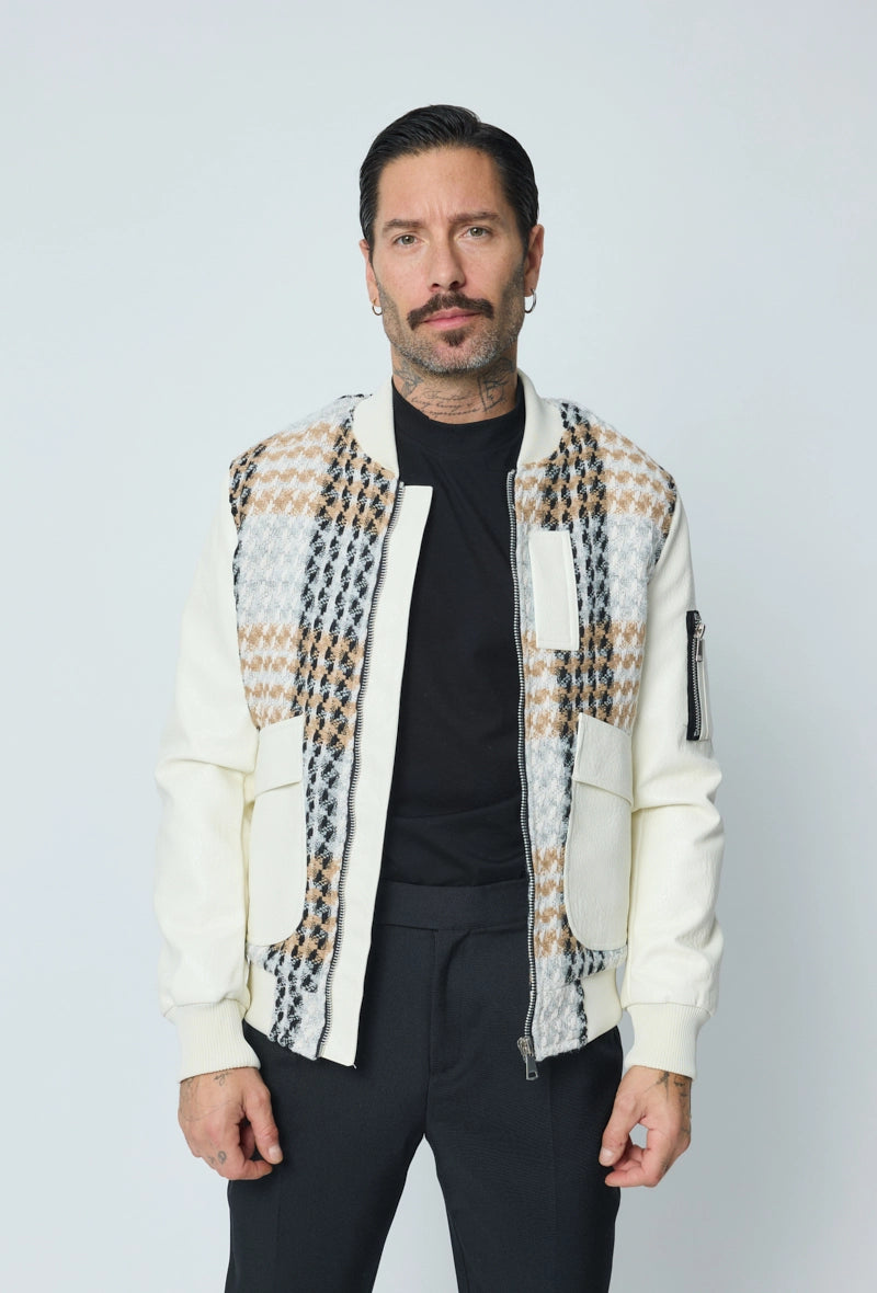 Veste bi matière