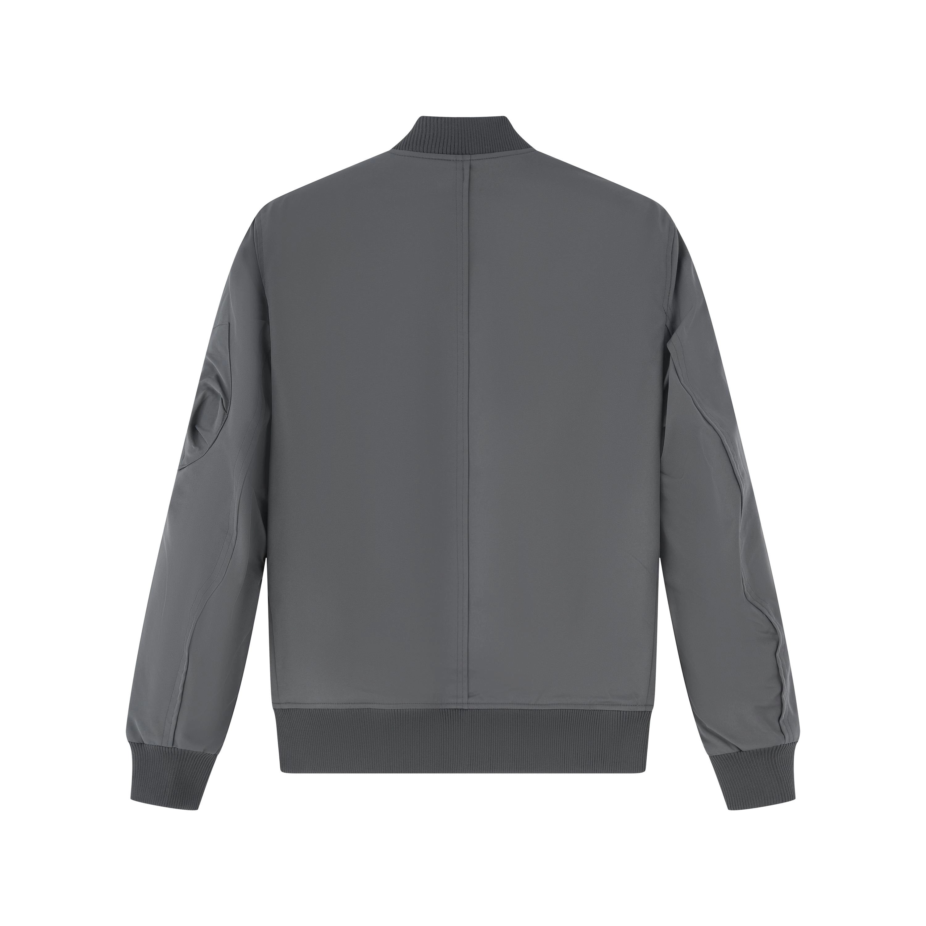 Veste style bombers à grandes poches latéral