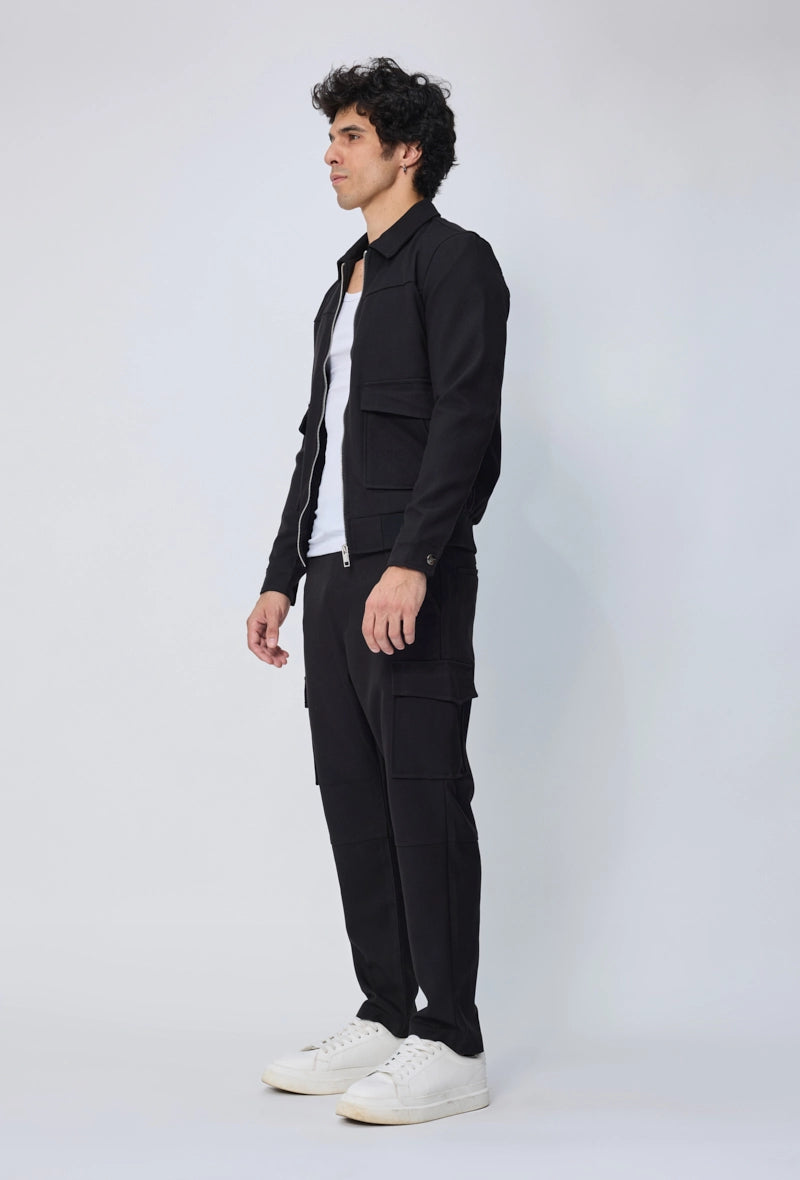 Ensemble veste et pantalon à poches