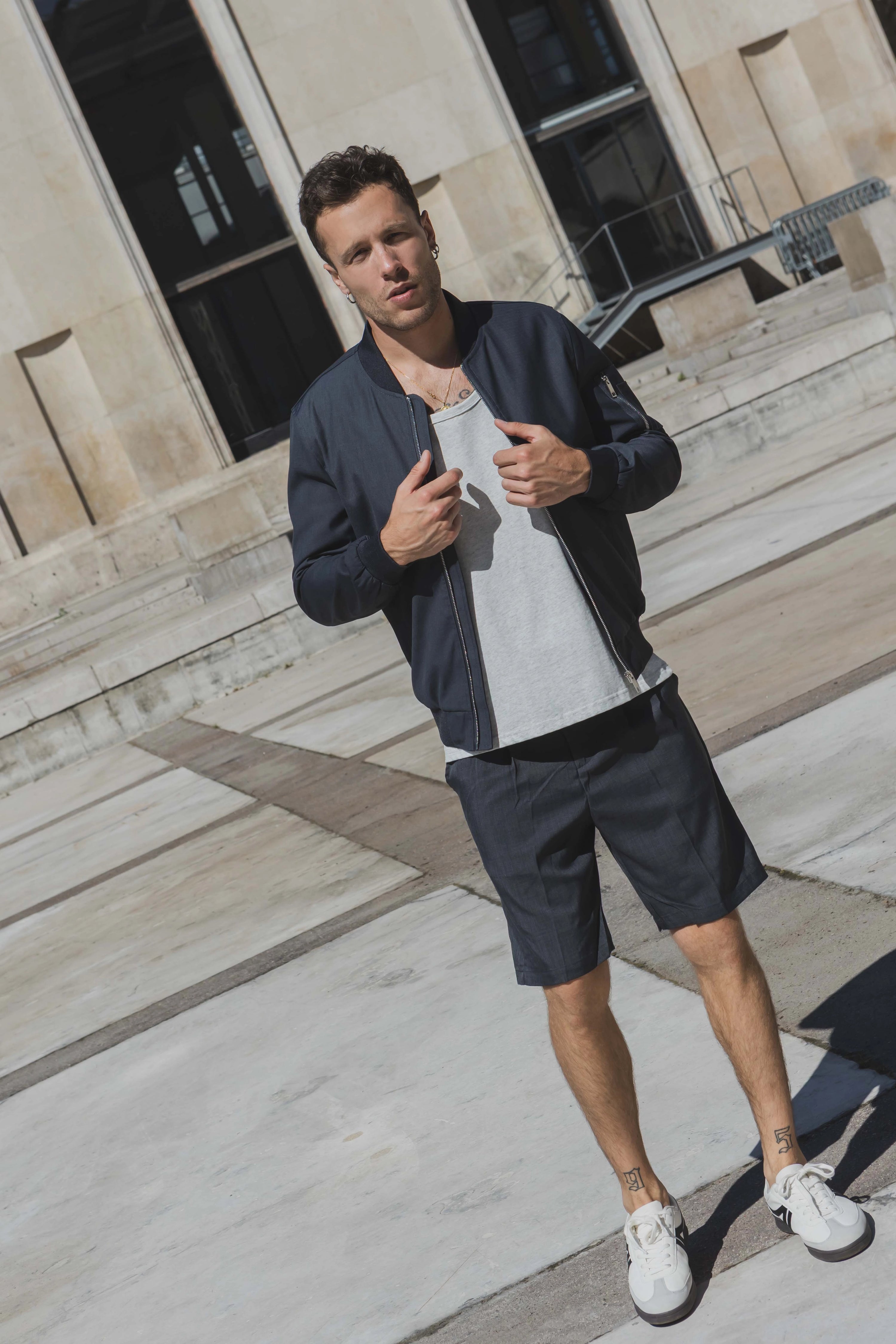 Veste zippée