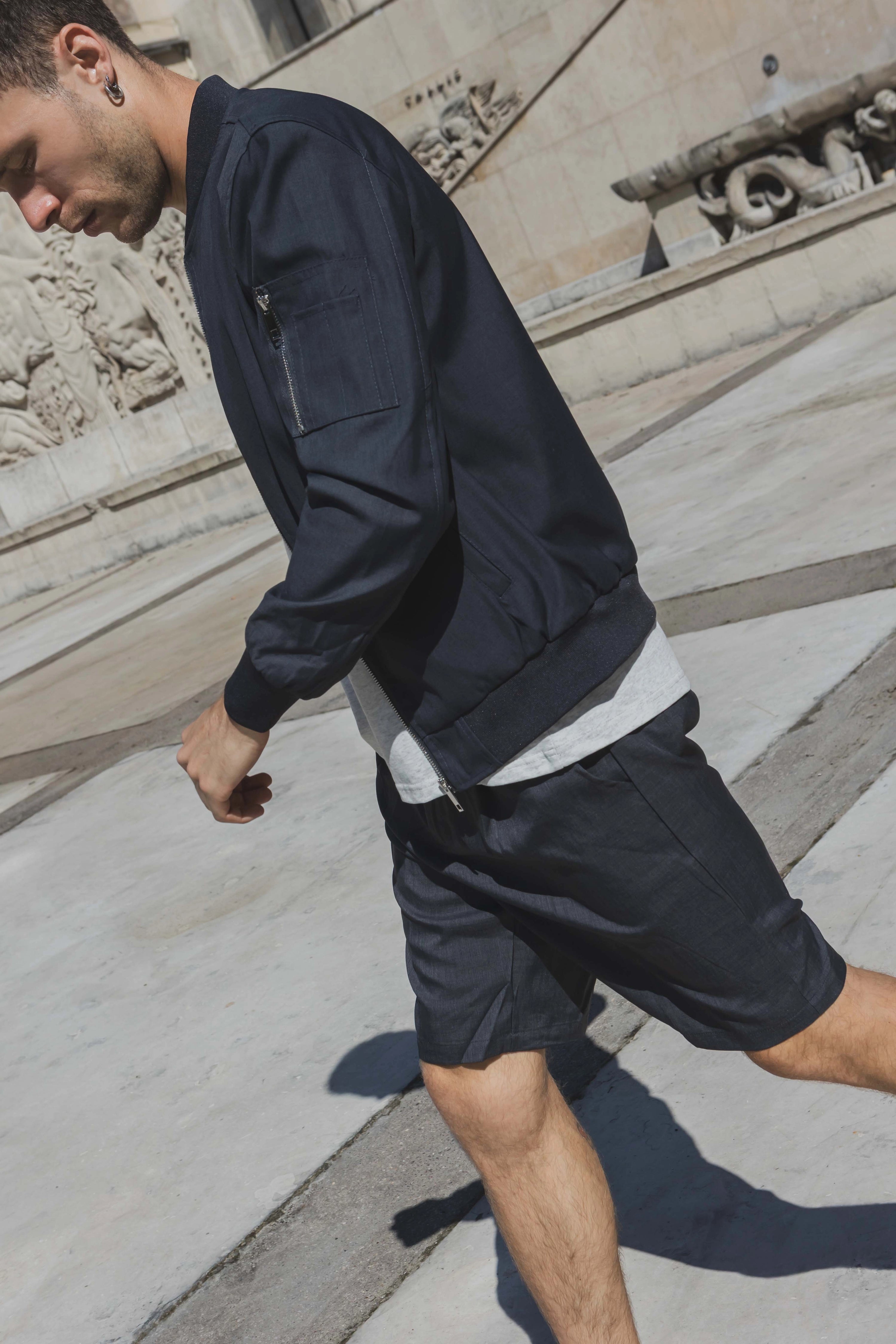 Veste zippée
