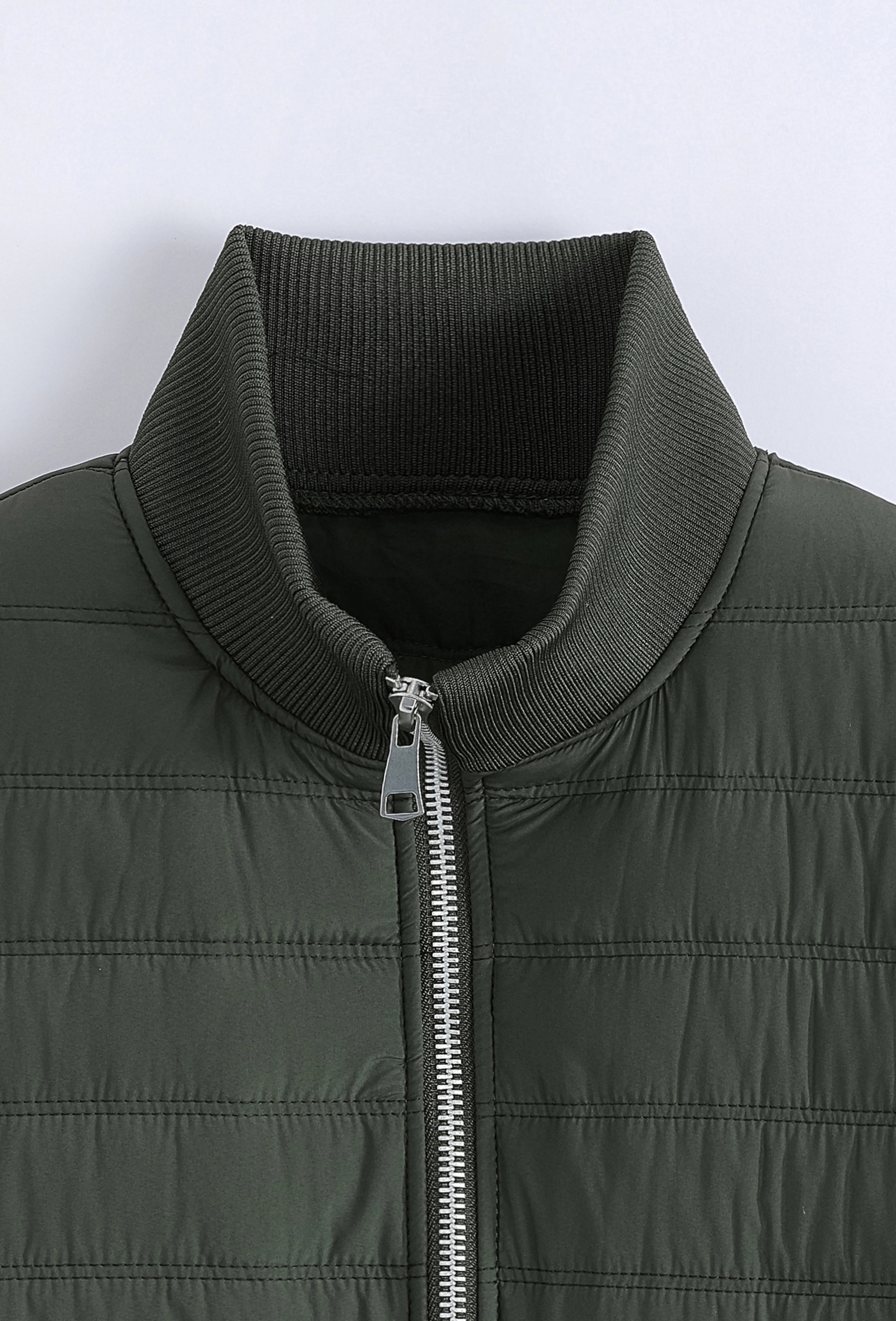 Veste sans capuche matelassée