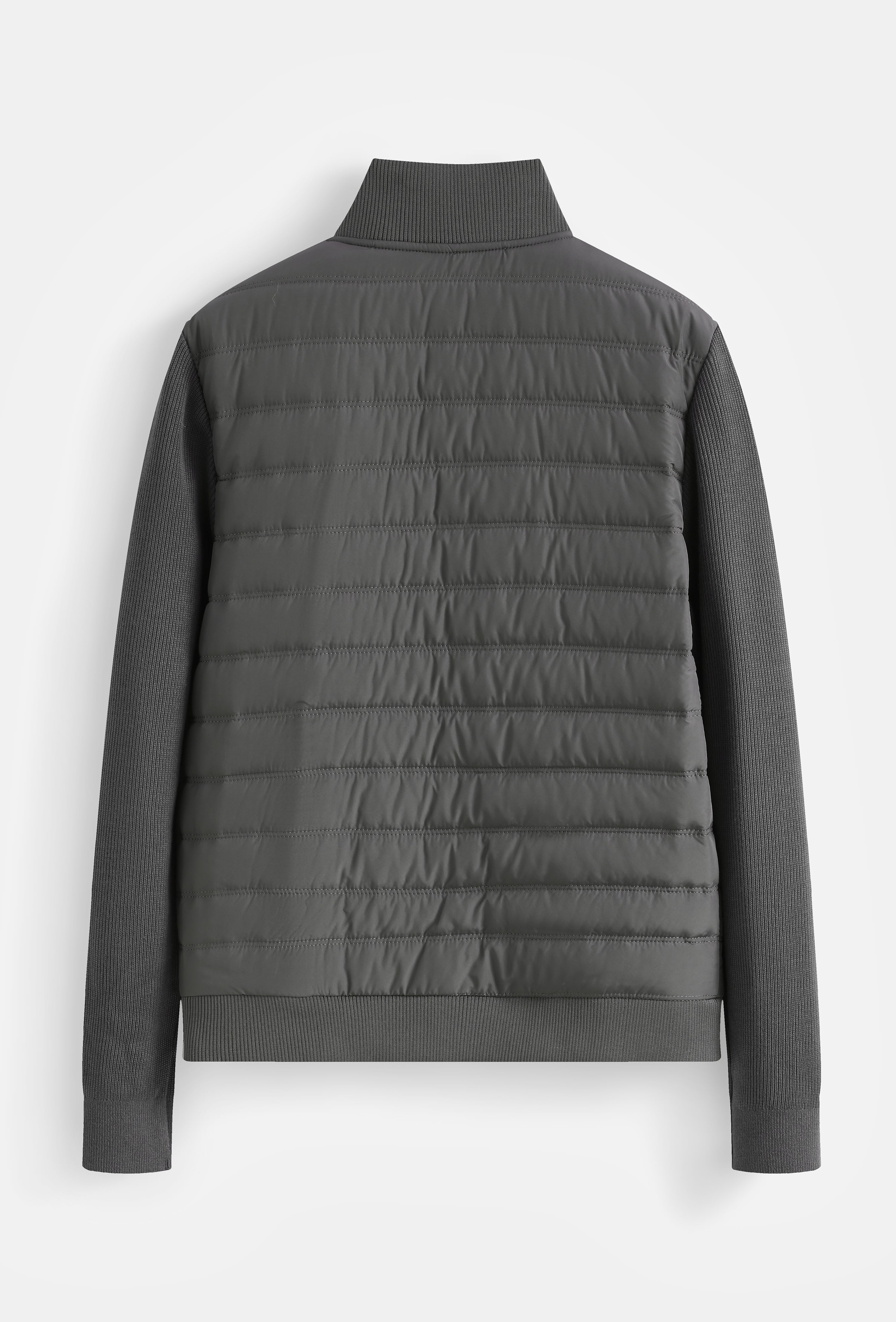 Veste hybrid matelassée zippée