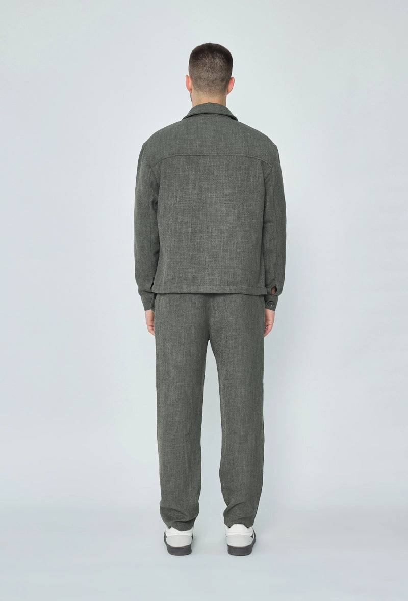 Ensemble veste et pantalon uni