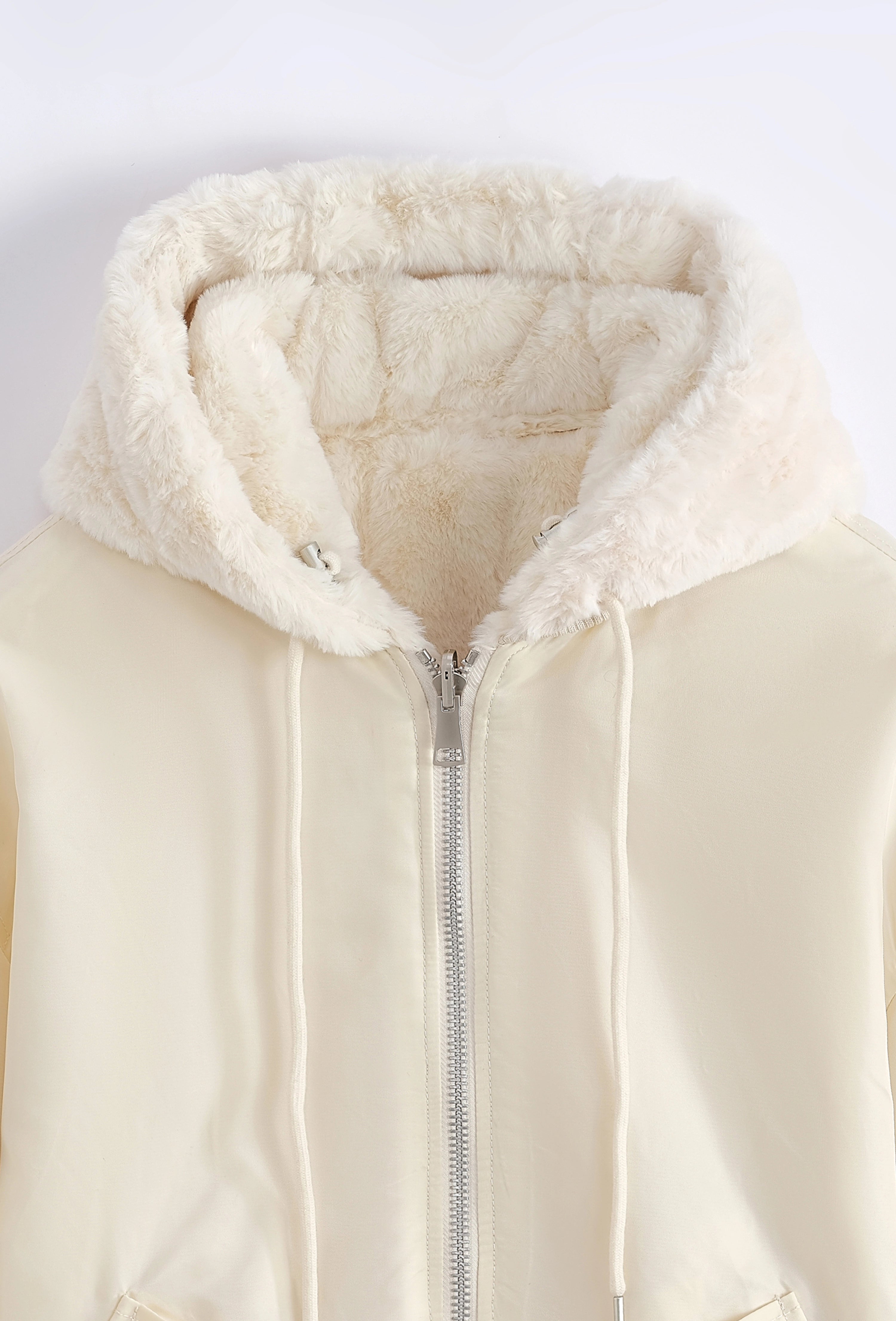 Veste uni réversible