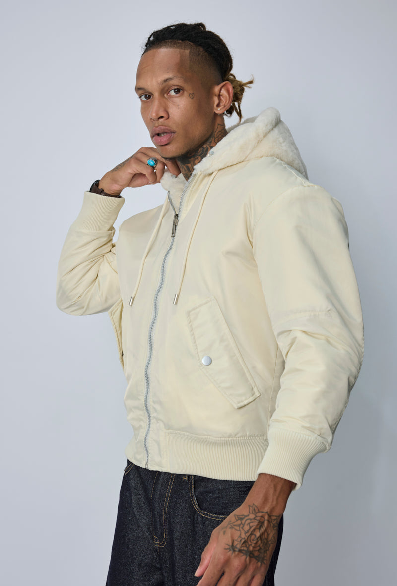 Veste capuche zippée hiver