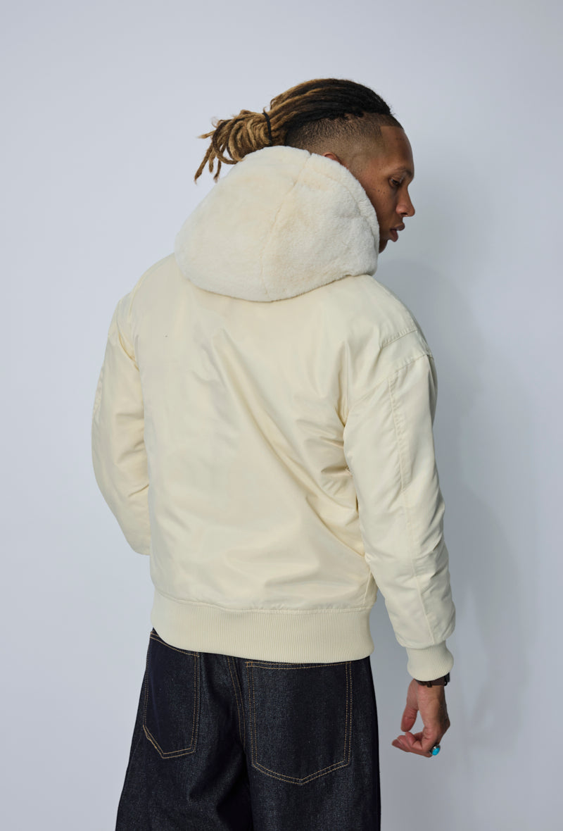 Veste capuche zippée hiver