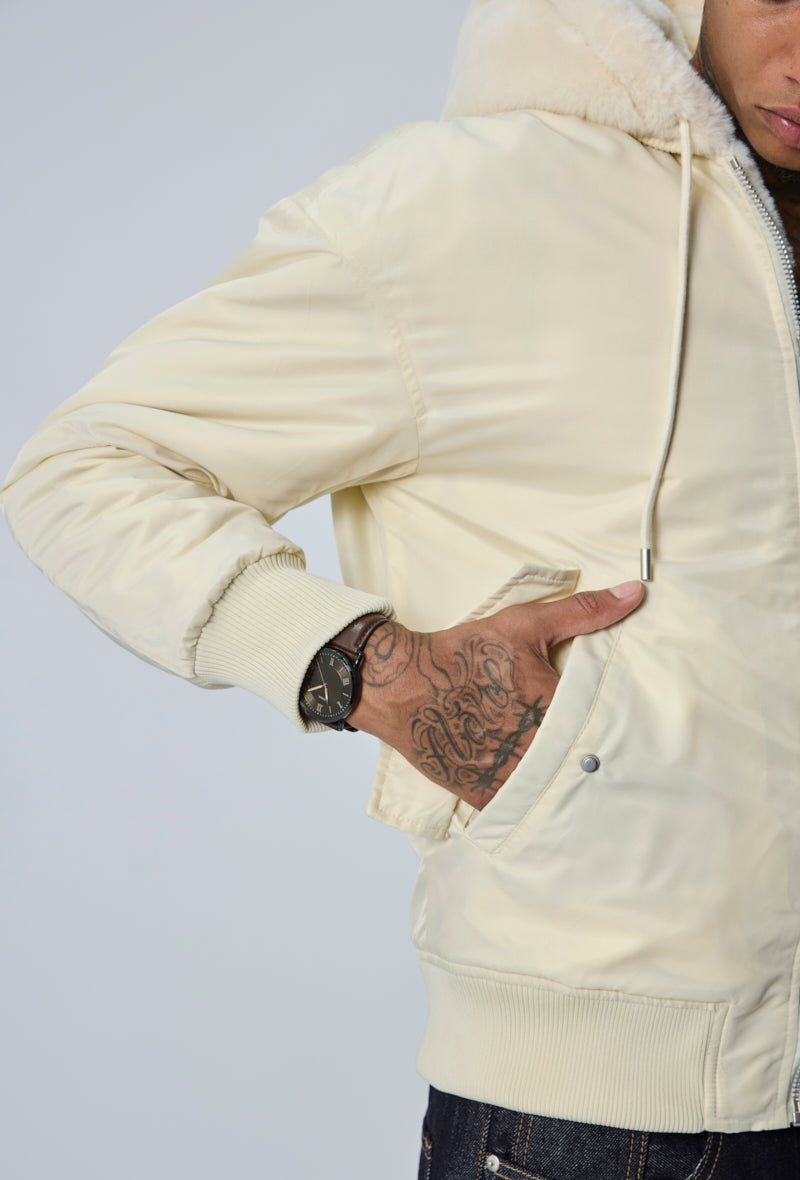 Veste capuche zippée hiver