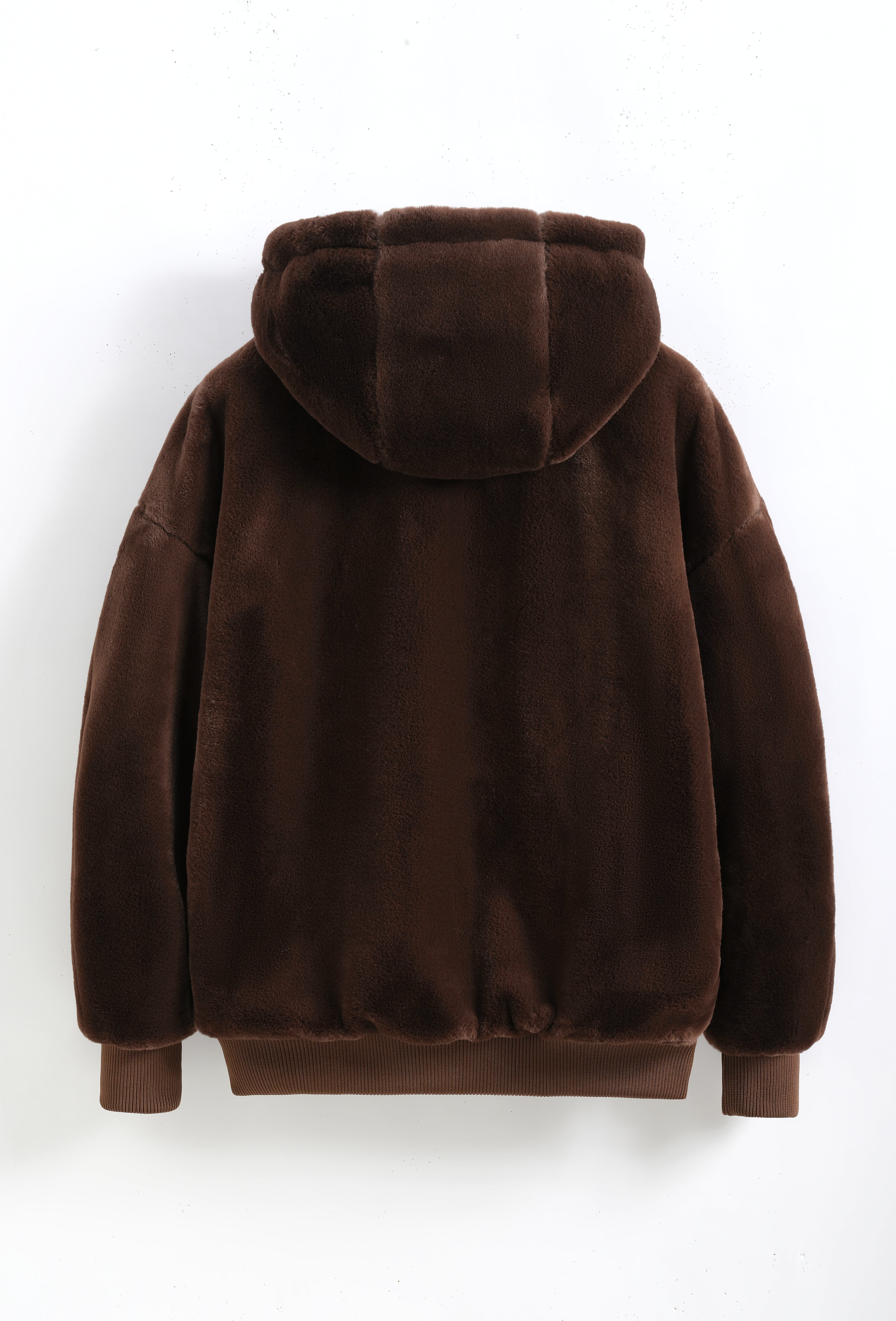 Veste capuche zippée hiver