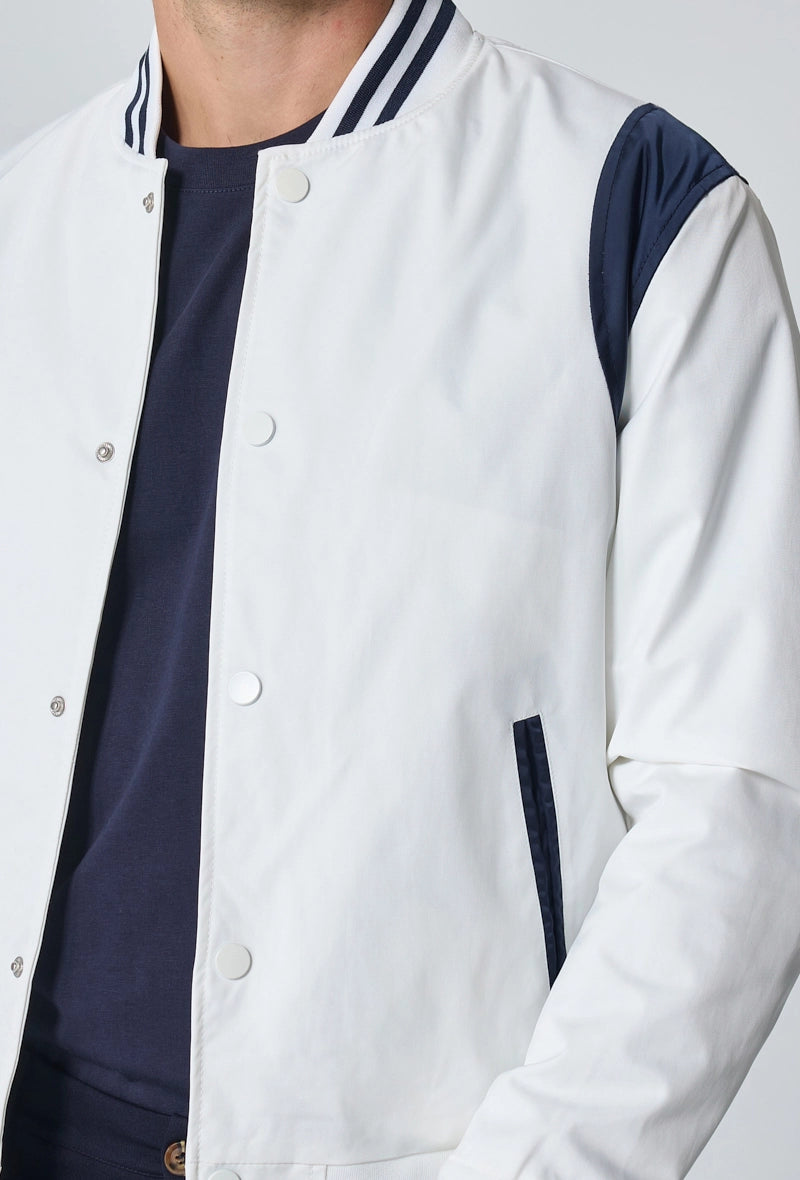 Veste style bombers bi couleur