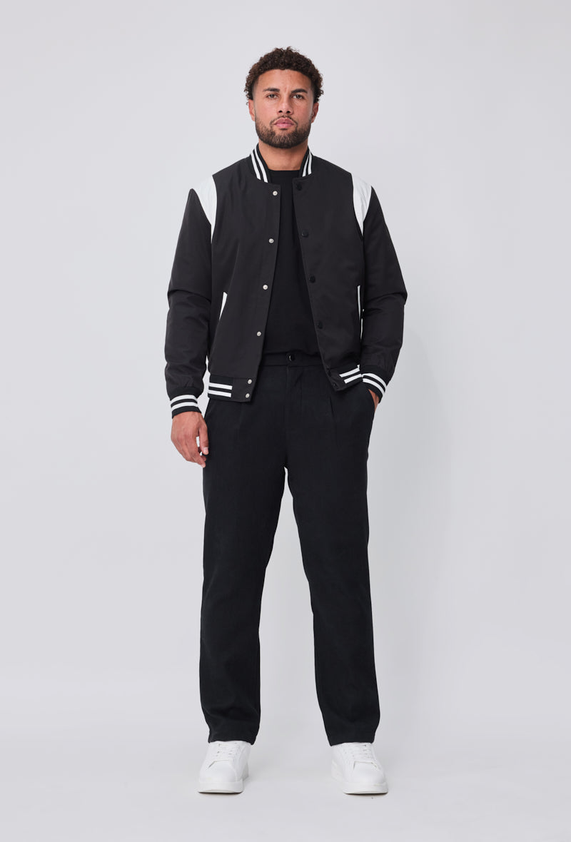 Veste style bombers bi couleur