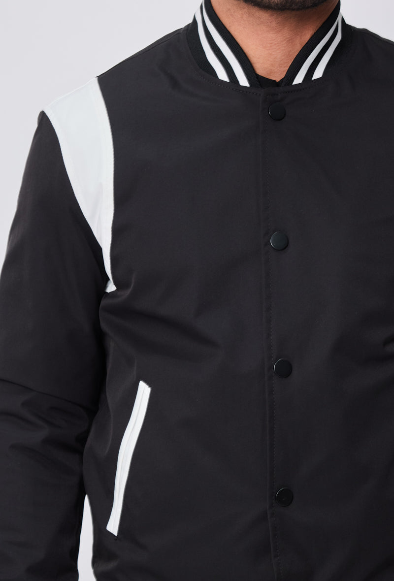 Veste style bombers bi couleur