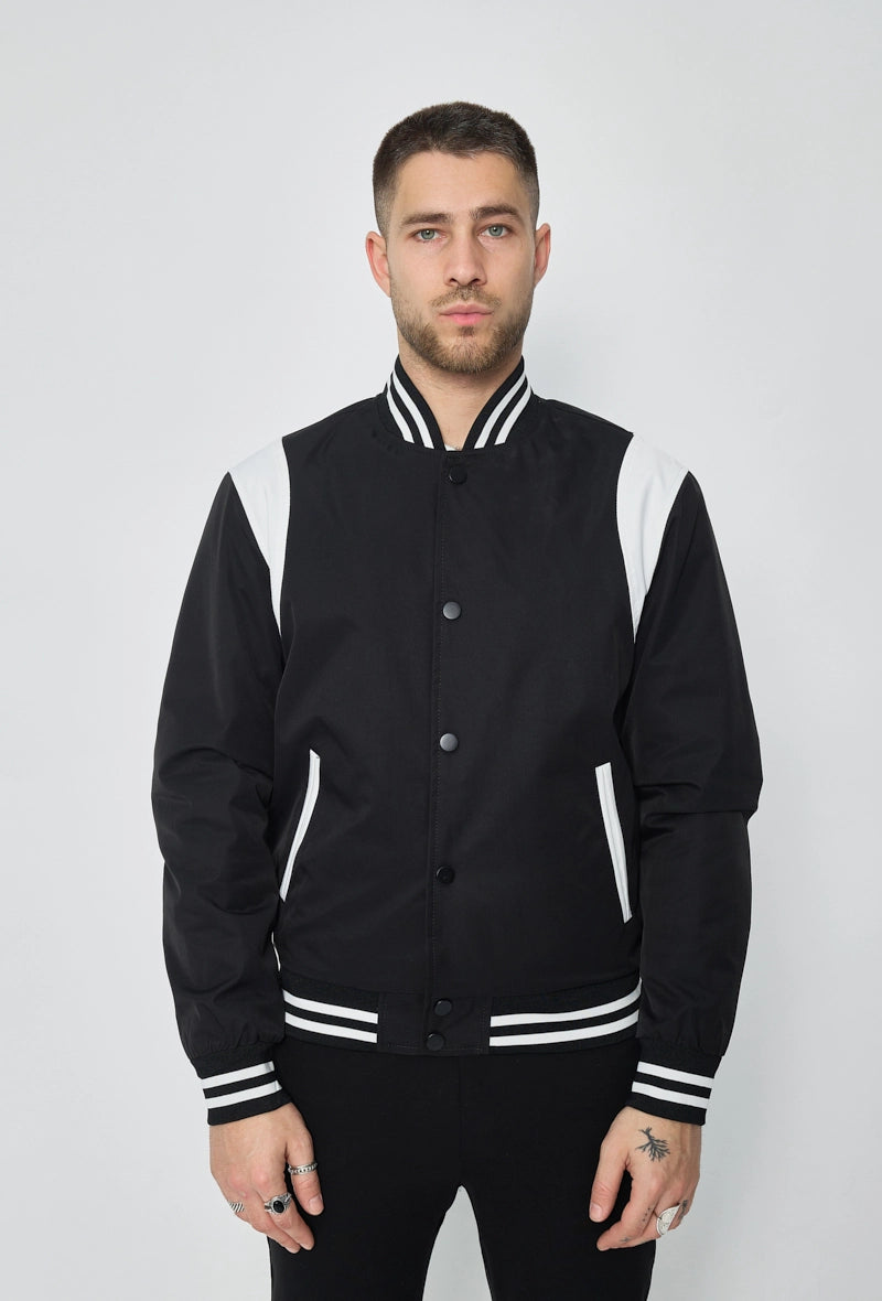 Veste style bombers bi couleur