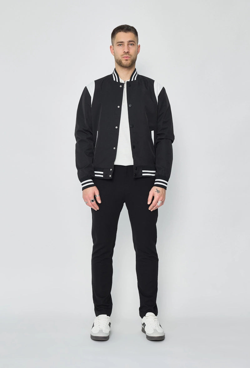 Veste style bombers bi couleur